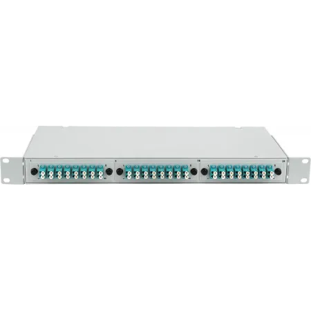 Кросс Suprlan09-0257-4 19" 1U 24xLC дупл. 50/125 OM4