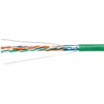 Кабель Cabeus FTP-4P-CAT.5E-SOLID-LSLTX-GN кат.5E F/UTP 4 пары нг(А)-LSLTx внутренний 305м зеленый