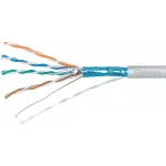 Кабель Cabeus FTP-4P-CAT.5E-SOLID-LSLTX-GY кат.5E F/UTP 4 пары PVC внутренний 305м серый