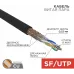 Кабель информационный Rexant 01-0344 кат.5E S/FTP 4 пары PE внешний 305м черный
