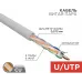 Кабель информационный Rexant 01-0067 кат.6 U/UTP 4 пары нг(А)-HF внешний 305м серый