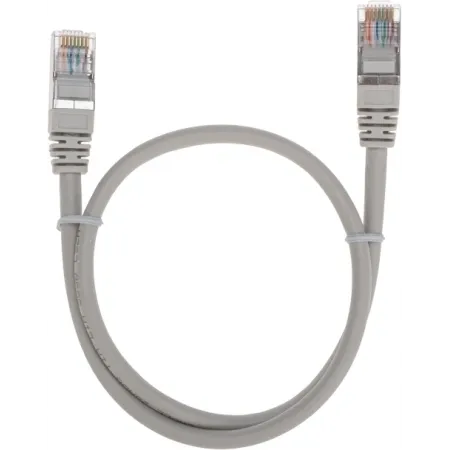 Патч-корд Rexant 02-0110-05 F/UTP RJ-45 вил.-вилка RJ-45 кат.5E 0.5м серый LSZH