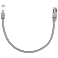 Патч-корд Rexant 02-0210-03 F/UTP RJ-45 вил.-вилка RJ-45 кат.6 0.3м серый LSZH