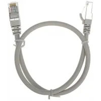 Патч-корд Rexant 02-0210-05 F/UTP RJ-45 вил.-вилка RJ-45 кат.6 0.5м серый LSZH