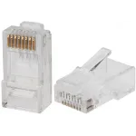 Коннектор Rexant (05-1031-4) кат.6 RJ45 прозрачный (упак.:50шт)