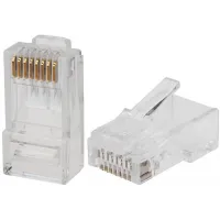 Коннектор Rexant (05-1031-4) кат.6 RJ45 прозрачный (упак.:50шт)