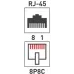 Коннектор Rexant (05-1031-4) кат.6 RJ45 прозрачный (упак.:50шт) Коннектор Rexant (05-1031-4) кат.6 RJ45 прозрачный (упак.:50шт)