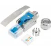 Коннектор Rexant (02-0381) FTP кат.6 RJ45 серебристый