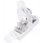 Коннектор Rexant (02-0281) кат.6 RJ45 прозрачный