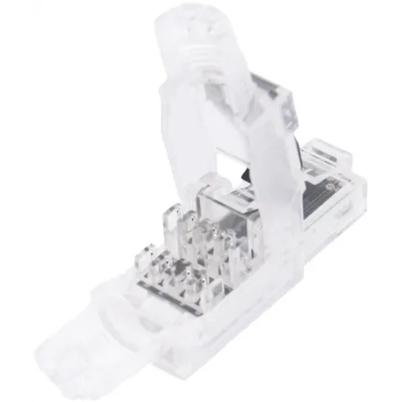 Коннектор Rexant (02-0281) кат.6 RJ45 прозрачный Коннектор Rexant (02-0281) кат.6 RJ45 прозрачный