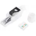 Коннектор Rexant (02-0281) кат.6 RJ45 прозрачный Коннектор Rexant (02-0281) кат.6 RJ45 прозрачный