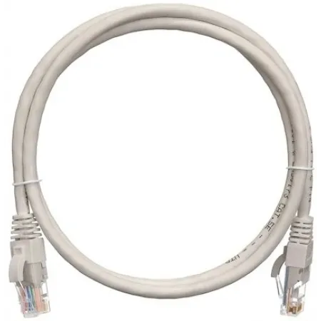 Патч-корд Nikomax NMC-PC4UD55B-010-C-GY U/UTP RJ-45 вил.-вилка RJ-45 кат.5E 1м серый LSZH