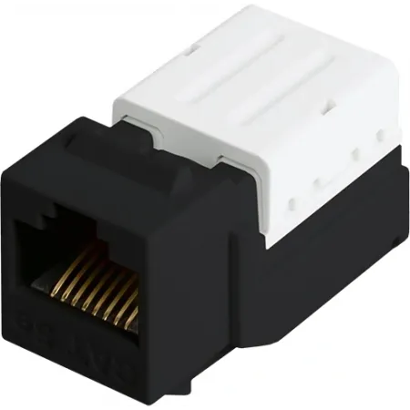 Модуль Nikomax NMC-KJUD2-FT-BK информ. Keystone RJ45 кат.5E UTP черн.