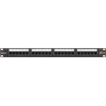 Патч-панель Nikomax NMC-RP24UD2-1U-BK 19" 1U 24xRJ45 кат.5E UTP Патч-панель Nikomax NMC-RP24UD2-1U-BK 19" 1U 24xRJ45 кат.5E UTP