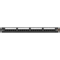 Патч-панель Nikomax NMC-RP24UD2-1U-BK 19" 1U 24xRJ45 кат.5E UTP Патч-панель Nikomax NMC-RP24UD2-1U-BK 19" 1U 24xRJ45 кат.5E UTP