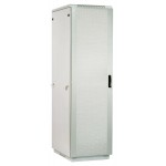 Шкаф коммутационный ЦМО (ШТК-М-42.6.6-4ААА) напольный 42U 600x600мм пер.дв.перфор. задн.дв.стал.лист 2 бок.пан. направл.под закл.гайки 1010кг серый 455мм 96.3кг 180град. 2030мм