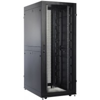 Шкаф серверный ЦМО ШТК-СП-42.8.10-44АА-9005 42U 800x990мм пер.дв.перфор. 2 бок.пан. 1350кг черный