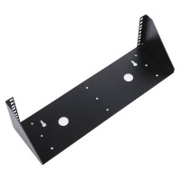 Кронштейн телекоммуникационный ЦМО КНО-В-2U-9005 настен. 2U 19" 96мм нагр.:30кг черный (упак.:1шт)