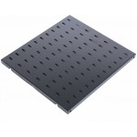 Полка стационарная ЦМО СВ-75-9005 нагр.:45кг. 19" 750мм черный (упак.:1шт)