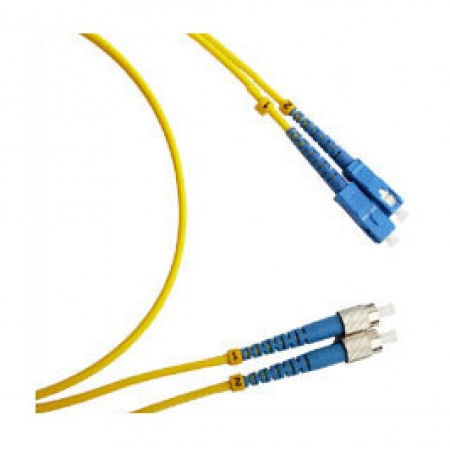 Кабель Патч-корд Lanmaster (TWT-2SC-2FC/SU-5.0) 2x9/125 OS1/OS2 SC дуплекс-FC дуплекс 5м