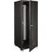 Шкаф серверный Lanmaster (TWT-CBB-42U-8X10-P1) напольный 42U 800x1000мм пер.дв.перфор. задн.дв.перфор.2-хст. 2 бок.пан. 800кг черный