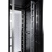 Шкаф серверный ЦМО (ШТК-СП-42.8.10-48АА-9005) напольный 42U 800x930мм пер.дв.перфор. задн.дв.перфор.2-хст. 2 бок.пан. 1350кг черный 690мм 180град. 1950мм