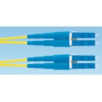 Патч-корд Panduit F92ELLNLNSNM005 2x9/125 OS1/OS2 LC дуплекс-LC дуплекс 5м LSZH желтый