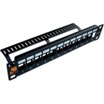 Патч-панель наборная Lanmaster LAN-PP12OK-UTP/10 10" 1U 12x UTP Патч-панель наборная Lanmaster LAN-PP12OK-UTP/10 10" 1U 12x UTP
