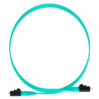 Патч-корд Panduit FZ2ELLNLNSNM010 2x50/125 OM4 LC дуплекс-LC дуплекс 10м LSZH аквамарин