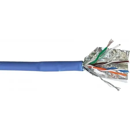 Кабель информационный Lanmaster TWT-5EUTP2PT-BL кат.5E UTP 2 пары 24AWG PVC внутренний 305м синий