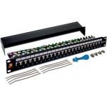 Патч-панель Lanmaster LAN-PPL24S5E 19" 1U 24xRJ45 кат.5e