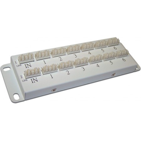 Патч-панель Lanmaster LAN-HCS-PPT2X6 12x110 кат.3 UTP Патч-панель Lanmaster LAN-HCS-PPT2X6 12x110 кат.3 UTP