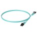 Патч-корд Panduit FX2ELLNLNSNM002 2x50/125 OM3 LC дуплекс-LC дуплекс 2м LSZH аквамарин