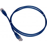 Кабель Патч-корд Lanmaster UTP TWT-45-45-7.0-BL вилка RJ-45-вилка RJ-45 кат.5е 7м синий ПВХ (уп.:1шт)