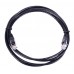 Патч-корд Lanmaster TWT-45-45-0.5-BK UTP RJ-45 вил.-вилка RJ-45 кат.5E 0.5м черный ПВХ (уп.:1шт)