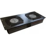 Блок вентиляторов Lanmaster (TWT-CBA-FANB2) 2 вент. черный (упак.:1шт)