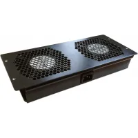 Блок вентиляторов Lanmaster (TWT-CBA-FANB2) 2 вент. черный (упак.:1шт) Блок вентиляторов Lanmaster (TWT-CBA-FANB2) 2 вент. черный (упак.:1шт)