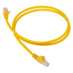 Патч-корд Lanmaster LAN-PC45/U5E-1.0-YL UTP RJ-45 вил.-вилка RJ-45 кат.5E 1м желтый LSZH