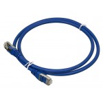 Патч-корд Lanmaster LAN-PC45/S6-1.0-BL FTP RJ-45 вил.-вилка RJ-45 кат.6 1м синий LSZH Патч-корд Lanmaster LAN-PC45/S6-1.0-BL FTP RJ-45 вил.-вилка RJ-45 кат.6 1м синий LSZH