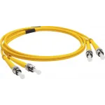 Патч-корд Lanmaster LAN-2LC-2LC/SU-3.0 2x9/125 OS1/OS2 LC дуплекс-LC дуплекс 3м LSZH оранжевый