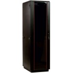 Шкаф серверный ЦМО (ШТК-М-42.8.10-1ААА-9005) напольный 42U 800x1000мм пер.дв.стекл задн.дв.спл.стал.лист 2 бок.пан. направл.под закл.гайки 550кг черный 855мм 134.6кг 180град. 2030мм IP20 сталь