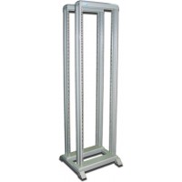 Стойка двухрамная Lanmaster TWT-RACK2-29U-6X6 29U 600ммX600мм 350кг серый