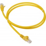 Патч-корд Lanmaster LAN-PC45/U5E-2.0-YL UTP RJ-45 вил.-вилка RJ-45 кат.5E 2м желтый LSZH (уп.:1шт)