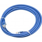 Патч-корд Lanmaster LAN-PC45/U5E-3.0-BL UTP RJ-45 вил.-вилка RJ-45 кат.5E 3м синий LSZH (уп.:1шт)
