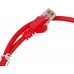 Патч-корд Lanmaster LAN-PC45/U5E-0.5-RD UTP RJ-45 вил.-вилка RJ-45 кат.5E 0.5м красный LSZH (уп.:1шт)