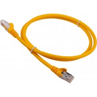 Патч-корд Lanmaster LAN-PC45/S6A-1.0-YL FTP RJ-45 вил.-вилка RJ-45 кат.6A 1м желтый LSZH (уп.:1шт)