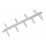 Кабельный органайзер Горизонтальный ЦМО ГКО-1-9 двухсторонний кольца 1U шир.:19" глуб.:154.2мм