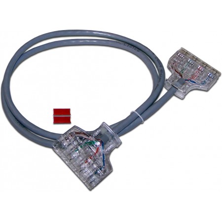 Патч-корд Lanmaster LAN-P4-P4-2.0/6 110-110 кат.6 2м серый ПВХ Патч-корд Lanmaster LAN-P4-P4-2.0/6 110-110 кат.6 2м серый ПВХ