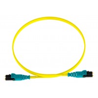 Патч-корд Panduit F92ELQ1Q1SNM003 2x9/125 OS1/OS2 LC push-pull-LC push-pull 3м LSZH желтый
