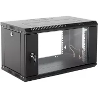 Шкаф коммутационный ЦМО ШРН-Эконом (ШРН-Э-6.500-9005) настенный 6U 600x520мм пер.дв.стекл 75кг черный 470мм 14.94кг 180град. 342мм Шкаф коммутационный ЦМО ШРН-Эконом (ШРН-Э-6.500-9005) настенный 6U 600x520мм пер.дв.стекл 75кг черный 470мм 14.94кг 180град. 342мм